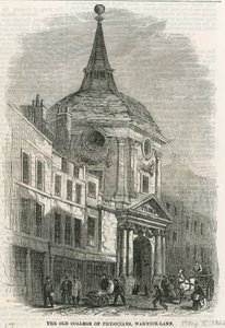 The Old College of Physicians in Warwick Lane by English School
