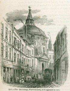 The Old College of Physicians in Warwick Lane by English School