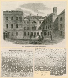 The Old Foreign Office, Downing Street by English School