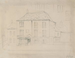 The Old Pied Bull Inn, Islington by English School