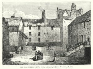 The Old Scottish Mint by English School