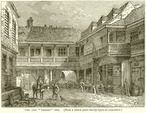 The Old Tabard Inn by English School