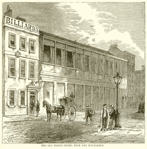 The Old Tennis Court, near the Haymarket by English School