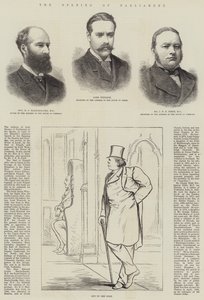 The Opening of Parliament by English School