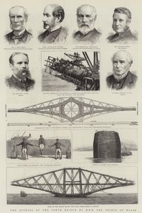 The Opening of the Forth Bridge by HRH the Prince of Wales by English School