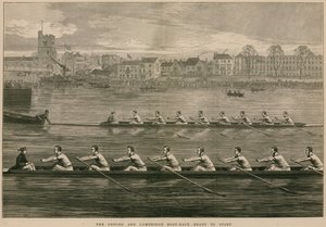 The Oxford and Cambridge Boat Race - Ready to Start by English School