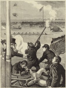 The Oxford and Cambridge boat race by English School