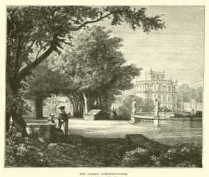 The Palace Pamphili-Doria by English School