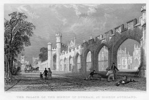 The Palace of the Bishop of Durham, at Bishop Auckland, 1833 by English School