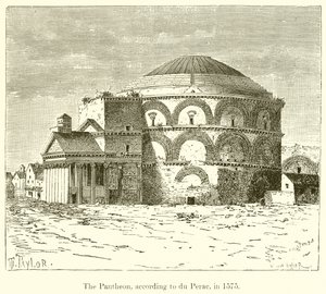 The Pantheon, According to du Perac, in 1575 by English School