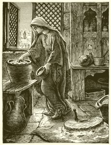 The Parable of the Leaven by English School