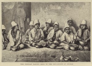 The Persian Famine, Boys in the Orphanage at Shiraz