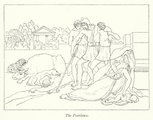 The Pestilence by English School