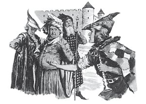 The Pied Piper of Hamelin by English School