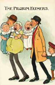 The Pilgrim Fathers by English School