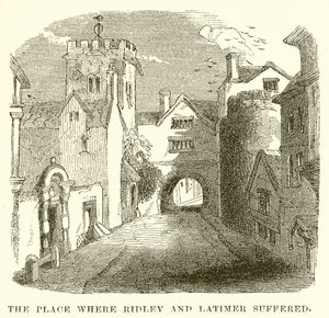The Place where Ridley and Latimer Suffered