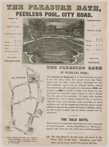 The Pleasure Bath, Peerless Pool, City Road by English School
