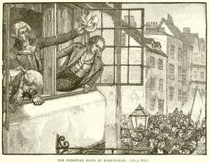 The Priestley Riots at Birmingham