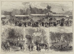 The Prince of Wales at Lynn by English School