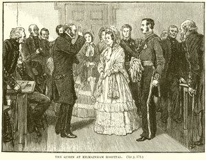 The Queen at Kilmainham Hospital