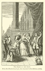 The Rape of the Lock by English School