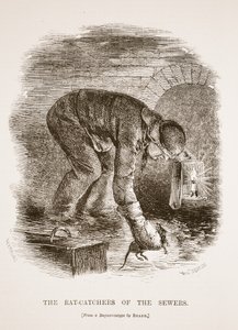 The Rat-Catchers of the Sewers, from the daguerreotype by Richard Beard, illustration from London Labour and London Poor by Henry Mayhew, pub. 1862 by English School