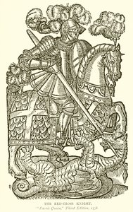 The Red-Cross Knight by English School