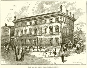 The Reform Club, Pall Mall, London by English School
