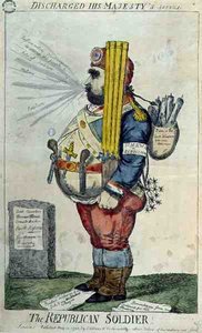 "The Republican Soldier", pub. by S.W. Fores by English School