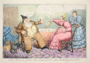 The Return from the Continent or the Family Puzzled by English School