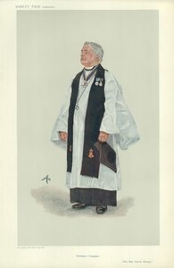 The Rev Canon Frederick Alfred John Hervey by English School