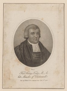 The Reverend Henry Foster, Late Minister of Clerkenwell