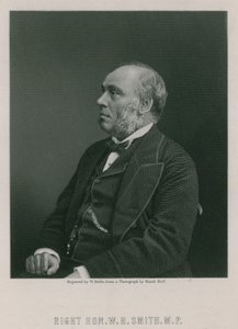 The Right Hon W H Smith by English School