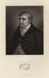 The Right Honourable Charles James Fox by English School