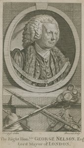 The Right Honourable George Nelson, Lord Mayor of London by English School