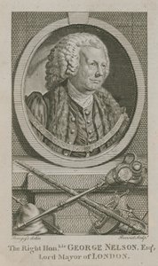 The Right Honourable George Nelson, Lord Mayor of London by English School