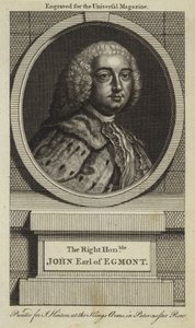 The Right Honourable John Earl of Egmont by English School