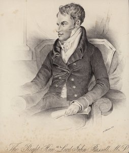 The Right Honourable Lord John Russell by English School