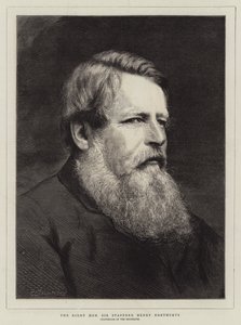 The Right Honourable Stafford Henry Northcote by English School
