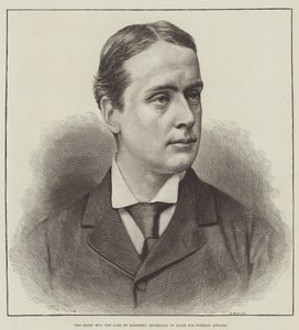 The Right Honourable the Earl of Rosebery, Secretary of State for Foreign Affairs by English School