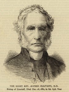 The Right Reverend Alfred Ollivant, DD by English School