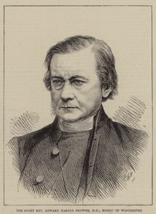 The Right Reverend Edward Harold Browne, DD, Bishop of Winchester by English School