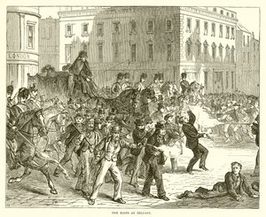 The Riots at Belfast by English School