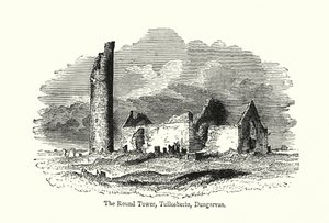 The Round Tower, Tullosherin, Dungarvan by English School
