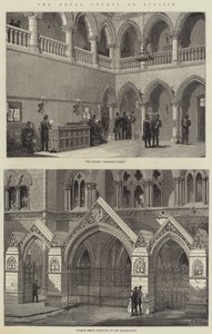 The Royal Courts of Justice by English School