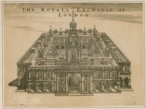 The Royal Exchange, London by English School