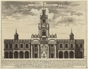 The Royal Exchange in the City of London