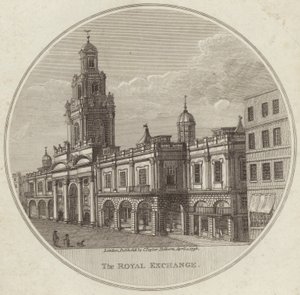 The Royal Exchange in the City of London