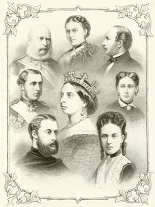 The Royal Family by English School