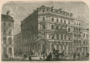 The Royal Insurance Buildings, Lombard Street, London by English School